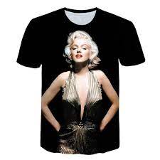 Wear our selection of humorous joke shirts to a house party, school. New Fashion Goddess Marilyn Monroe T Shirt Men Women Unisex 3d Printing T Shirts Short Sleeve Hip Hop Summer Tops Streetwear From Fugui0808 31 61 Dhgate Com