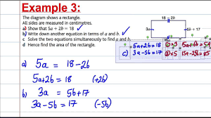 How to solve the system of equations in algebra calculator. Gcse Maths Revision Solving Simultaneous Equations In Context 2 Youtube