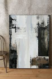 Black And White Canvas Painting Abstract Large Original Abstract Cityscape Arturban Wall Artlarge Etsy In 2020 Cityscape Art Textured Canvas Art Abstract Art Painting