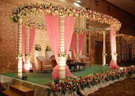 Simple N Cute Indian Wedding Stage Wedding Stage Decorations Wedding Mandap