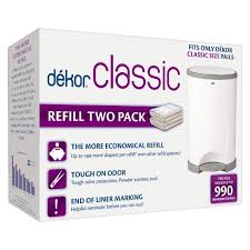 Munchkin step diaper pail best value diaper pail: Dekor Classic Diaper Pail Refills 2pk Target