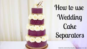 It can be used or even given as a gift on valentine's day. How To Use Wedding Cake Separators Youtube