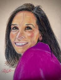 Student's artwork receives praise from teacher