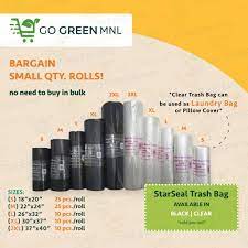 Looking for a good deal on trash bag? Trash Garbage Bag Small Medium Large Xl 2xl Per Roll Can Be Used For Clothes Shopee Philippines