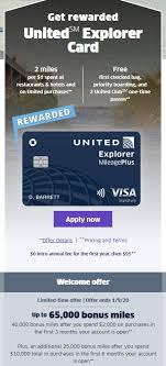 For a better experience, download the chase app for your iphone or android. Expired Chase United Mileageplus Explorer 65 000 Miles Publicly Available Last Day Doctor Of Credit