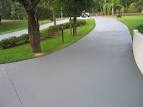Getting ready to apply Epoxy Coating to this concrete driveway