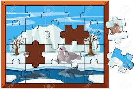 Puzzle piece template free printable puzzles puzzle maker picture puzzles jigsaw puzzles custom puzzles. Jigsaw Puzzle Pieces Of Walrus And Sharks Illustration Royalty Free Cliparts Vectors And Stock Illustration Image 75398064