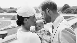 He married former american actress meghan markle at st george's chapel in windsor in. Prince Harry And Meghan Tease Public With Fuzzy Picture Of Newborn Royal Lilibet Sky News Australia