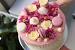 Birthday Macaron And Flower Cake