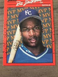 Bo Jackson vintage baseball card