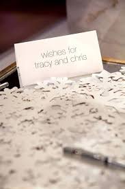 Winter Wedding Guest Book Ideas Wedding Guest Book Snowflake Wedding Wedding Guest Table