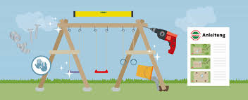 Gestell für eine hollywoodschaukel kann man hier bequem aus eisen fertig kaufen. Schaukel Selber Bauen Schritt Fur Schritt Hagebau De