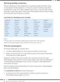 What is the new zealand working holiday visa? People Travelling To New Zealand Information For Airlines Pdf Free Download