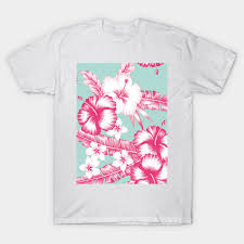 Maybe you would like to learn more about one of these? Tropical Pink Hawaiian Flowers Pattern Tropical Flowers T Shirt Teepublic Uk