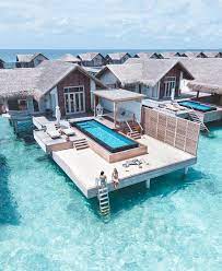 Maldives (@omaldives) posted on instagram: Fairmont Villas In The Maldives Vakantie Vakanties Vakantie Plekken