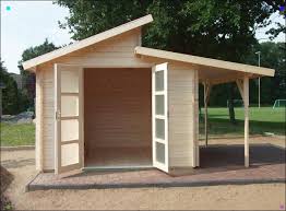 Naturholz Pultdach Gartenhaus Abris De Jardin Design Cabanon De Jardin Cabanon Bois