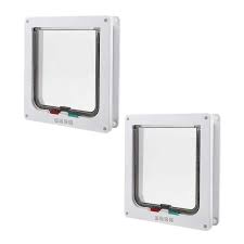 Pets Thing Cats and dogs universal pet cat door with door ...