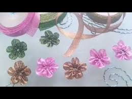 Maybe you would like to learn more about one of these? Jim Tutorial Membuat Bunga Sakura Jepang Dari Bahan Pita Praktis Youtube Bunga Kain Bunga Pita Bunga Buatan