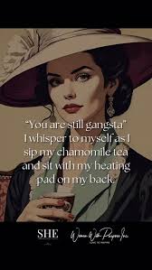 In my soft era sipping tea 🫖 …but still gangsta 💅😎 Tag your bestie who's  got main character energy and a bedtime routine 💁🏼‍♀️ You've walked  through fire…now you protect your peace.