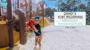 Maybe you're someone who loves or are you longing for a new disney resort experience? Disney S Fort Wilderness Meadow Swimming Pool 2019 Youtube