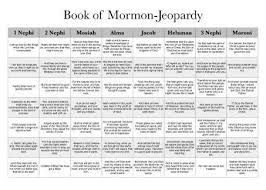 Have fun making trivia questions about swimming and swimmers. Book Of Mormon Jeopardy Book Of Mormon Scriptures Book Of Mormon Mormon