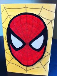 See more ideas about masculine cards, cards handmade, male cards. Spiderman Card My Kid Craft Spiderman Cards Spiderman Crafts Spiderman Birthday Card