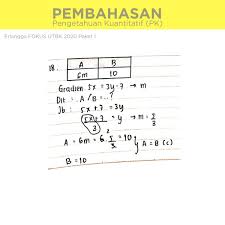 Waktu pelaksanaan utbk hampir tiba nih, bagaimana persiapan sobat? Hana On Twitter Jawaban Dan Pembahasan Paket 1 Buku Erlangga Fokus Utbk 2020