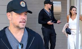It was announced in september. Matt Damon S Wife Luciana Barroso 45 Flashes Stomach As The Pair Step Out In Sydney Daily Mail Online
