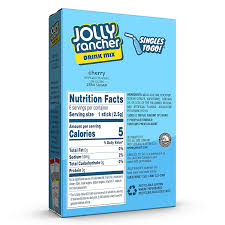 Calories in jolly rancher hard candy based on the calories, fat, protein, carbs and other. Buy Jolly Rancher Singles To Go Sugar Free Drink Mix Cherry 6 Ct Pack Of 12 Online In Taiwan B07y2dvxtd