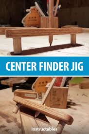 Center Finder Jig Or Marker Woodworking Crafts Woodworking Tips Woodworking Projects