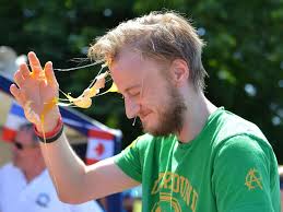 People fly across the globe to take part in Lincolnshire's Egg Throwing  Championships