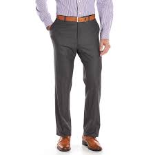 Mens Apt 9 Premier Flex Slim-fit Flat-front Suit Pants Slim Fit Dress Pants Mens Business Casual Outfits Pantsuit