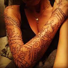 Due to the meaning and individuality these tattoos … Mandala Tattoo Arm Girl Tattoo Designs Ideas