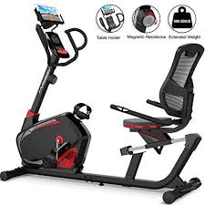 The latest models allow you to adjust the resistance levels based so you can vary the intensity of any workout. Harison Magnetic Recumbent Exercise Bike Stationary 350 Lbs Capacity With 14 Level Resistance Ipad Holder Recumbent Bike Workout Biking Workout Exercise Bikes
