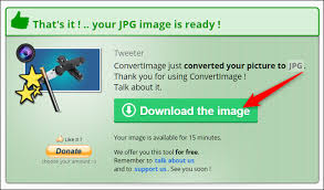 If everything is ok, just click download button to start download. How To Convert An Image To Jpg Format