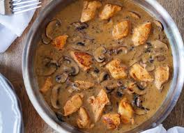 Recette Poulet Stroganoff Poulet Stroganoff Recette Plat Mijote Recettes Poulet Facile