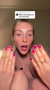 Replying to @Mia #greenscreen 🩷🩷 fushia is the stepping stone after the  burgundy nail trend