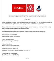 Parti, 17 ekim 2016'da, shafie apdal tarafından kurulmuş ve yönetilmiştir. Anthony Loke Siew Fook Terkini Pimpinan Pakatan Harapan Telah Mengadakan Mesyuarat Bersama Yb Tun Dr Mahathir Mohamad Dan Yab Ds Shafie Apdal Hari Ini Yang Dipengerusikan Oleh Yb Ds Anwar Ibrahim
