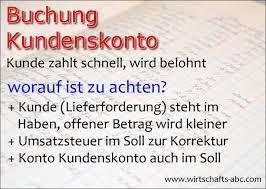 (bezahlung auf ziel) bga an verbindlichkeiten; Kundenskonto Verbuchen Buchhaltung Buchungssatze Buchfuhrung
