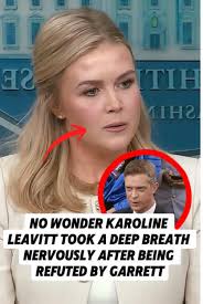 Caroline Levitt Gets Corrected by Garrett