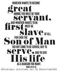  Be A Servant