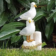 Mowen Auf Pfahl Ostsee Nordsee Feriendeko Deko Figur Maritim Dekoration Garten Ideen Gestaltung Garten Deko Garten Dekor Deko Natur Garten Ideen Naturgarten