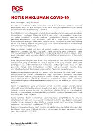 Lokasi view, alamat, ulasan dan waktu operasi. Pengumuman Notis Makluman Pos Malaysia Berhad Facebook