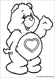 The Care Bears Coloring Picture Bear Coloring Pages Coloring Pages Halloween Coloring Pages