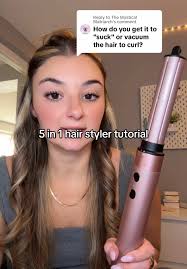 5 in 1 Hair Styler Tutorial for Effortless Styles