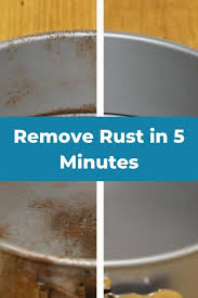 Diy Rust Removal With Two Simple Ingredients How To Remove Rust Cleaning Hacks How To Clean Rust