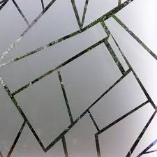 Film De Fenetre Motif Verre Brise Tres Occultant Film Pour Fenetre Vitre Film Vitre