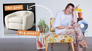 Duping A Stupid Expensive Restoration Hardware Chair For My New Living Room Youtube