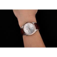 When omega comes out with a new collection that the brand. Omega Globemaster Silver Dial Rose Gold Lunette Edelstahl Gehause Braunes Lederarmband Luxusuhren Replica