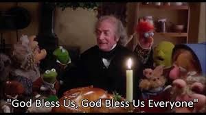 Basically, a cut song from the the muppets christmas carol, when love is gone, sung by michael caine, made it onto the vhs release of the movie. Muppet Christmas God Bless Us Everyone Youtube